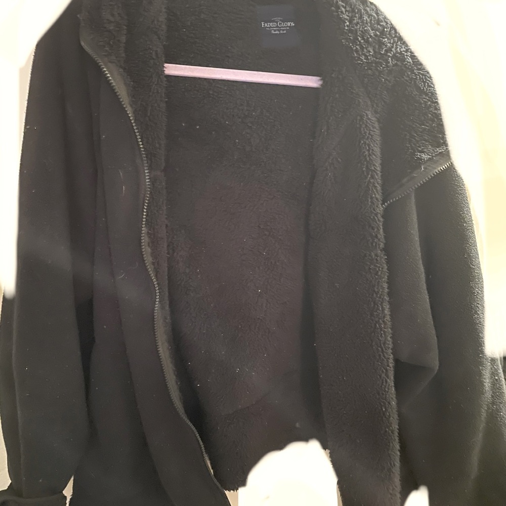 It’s a jacket with a thick lining.